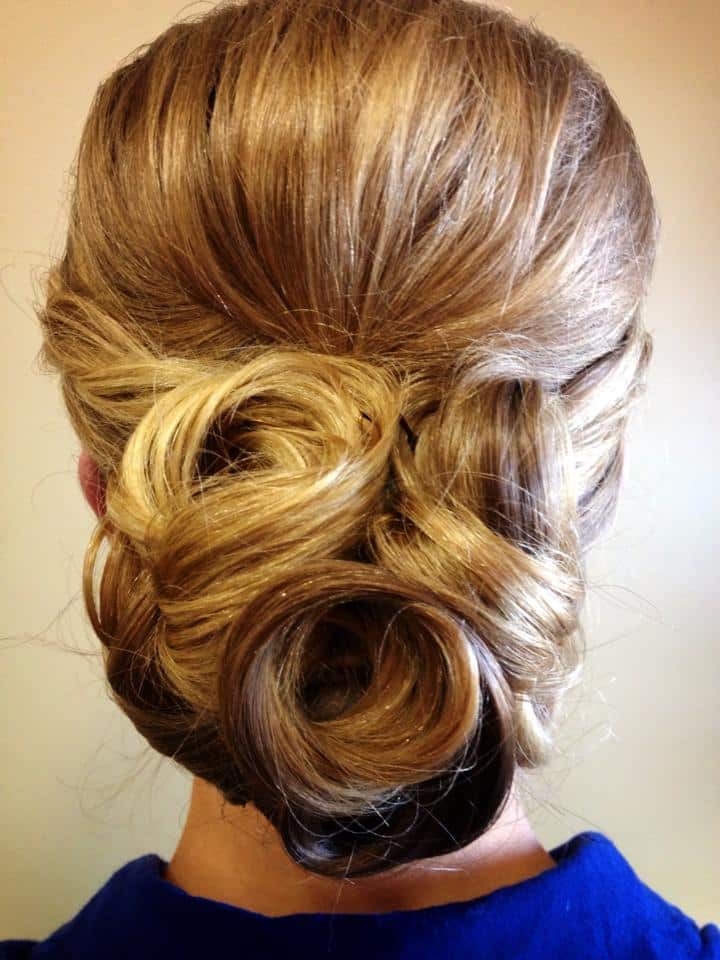 Get inspired by great ideas for styling your bridesmaids' hair, from braids, topknots, buns, and ponytails to half-up-half-down styles and straight and curly looks.